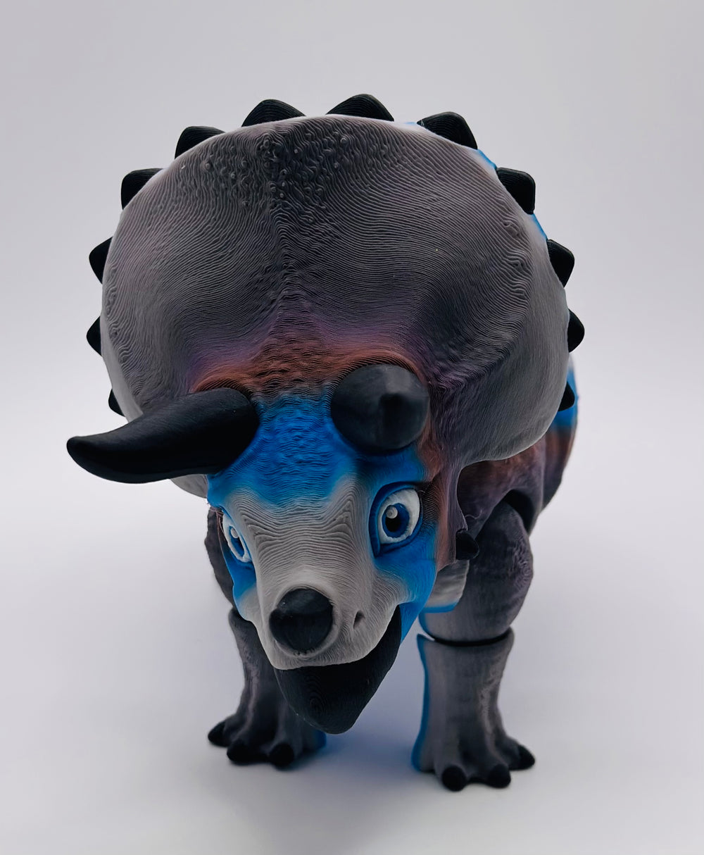 3D Printed Triceratops