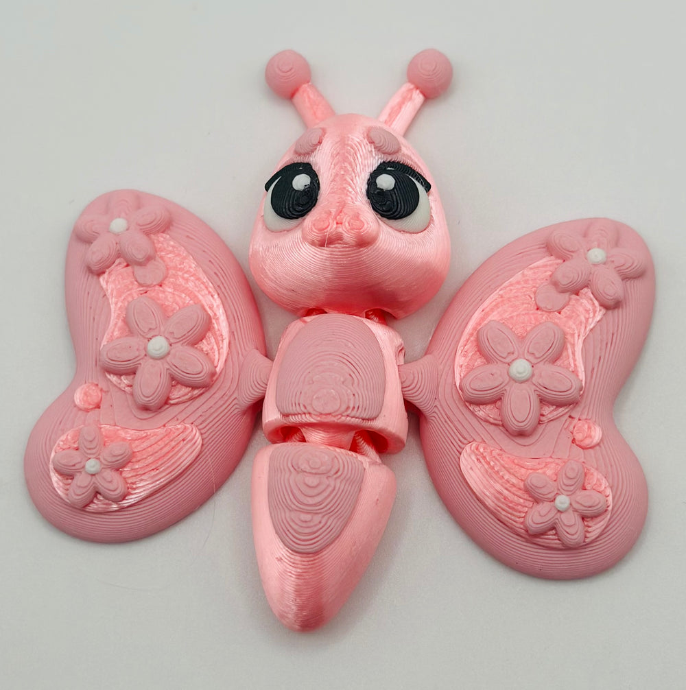 3D Printed Flexi Butterflies – Colorful, Bendable Beauty