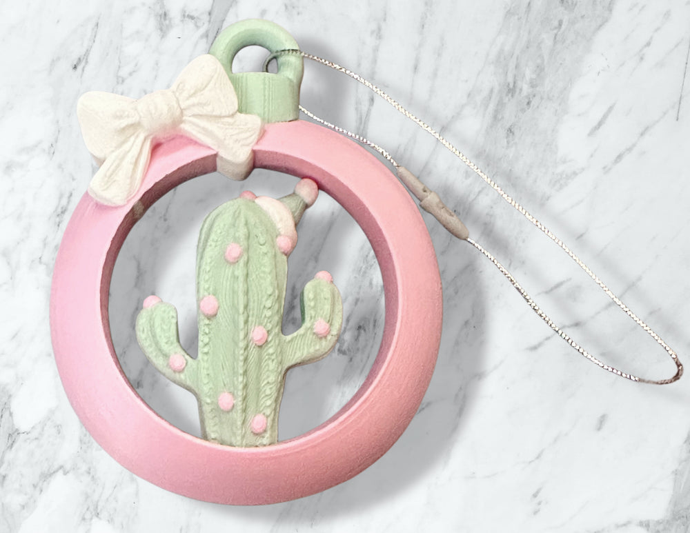 Cactus Christmas Tree Ornaments